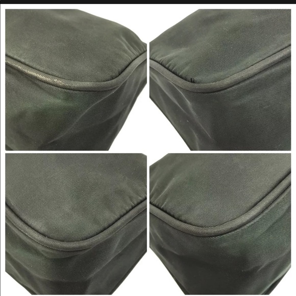 Prada Dark Green Nylon Tessuto Mini Bag! - Picture 9 of 14